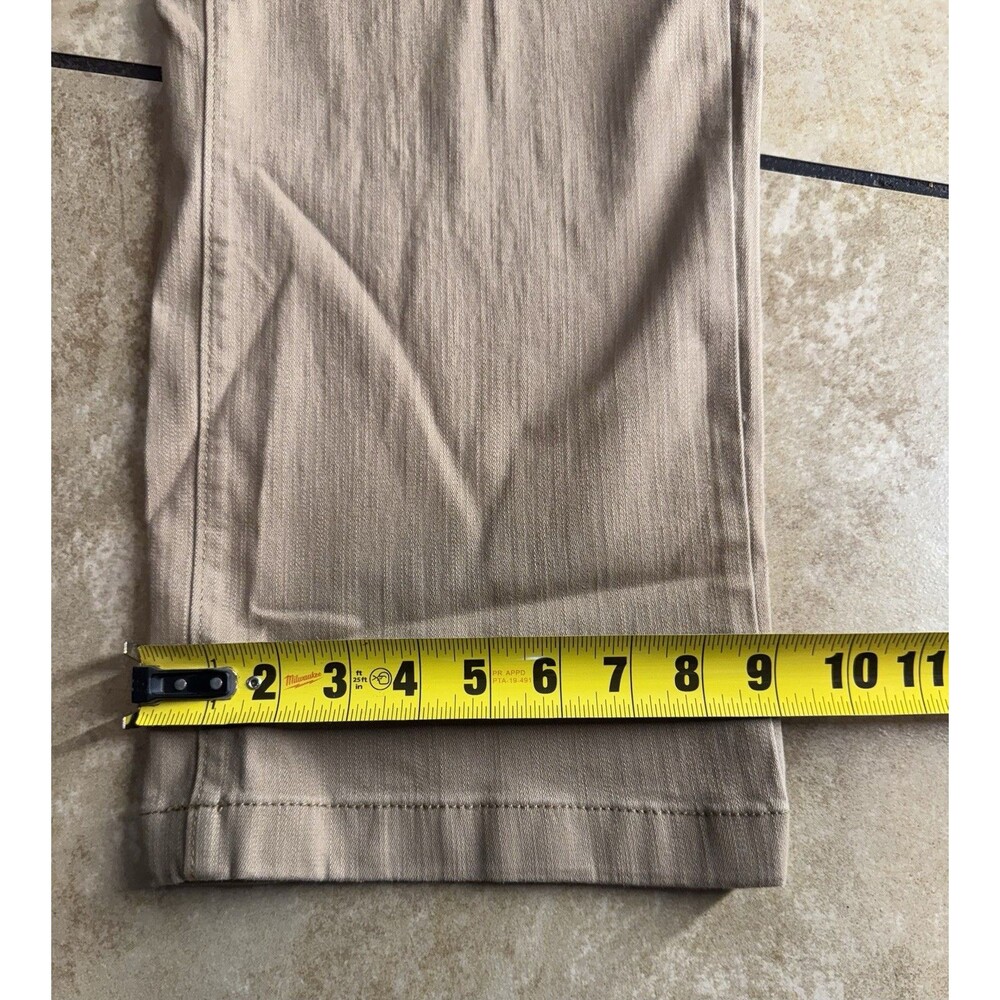 Ella Moss Womens Pants Brown Cropped Wide Leg Pockets High-Rise Belt Loops Sz 6 - Picture 16 of 16